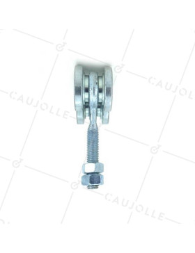 4-roller fixed-position cantilever door carriage for sliding door 3