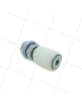 OLIVE DE GUIDAGE POUR PORTAIL COULISSANT DIAMÈTRE 25 MM LONGUEUR 30 MM AVEC BOULON 10 MM • Caujolle