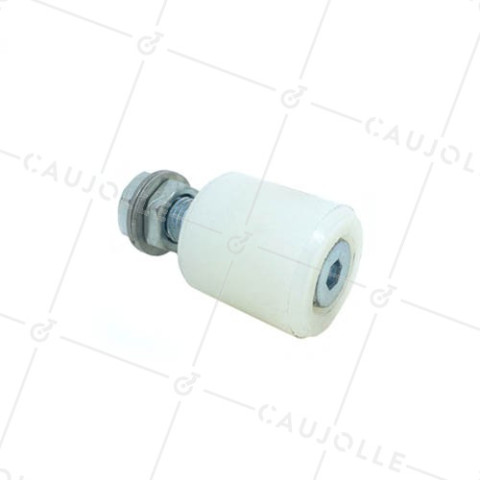 OLIVE GUIDE EN NYLON POUR PORTAIL DIAMÈTRE 40 MM LONGUEUR 44 MM AVEC BOULON DE 16 MM - OL4044 • Caujolle