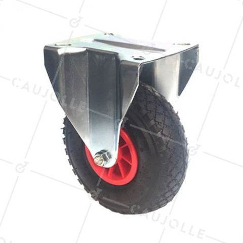 ROULETTE GONFLABLE FIXE DIAMÈTRE 260 MM CHARGE 80 KG - S21-1 260 • Caujolle