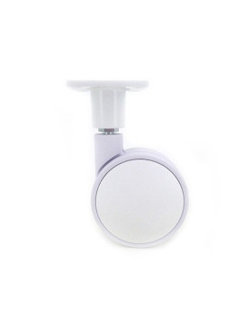 Castor wheel deco white hub 75 mm diameter for child’s bedroom 2