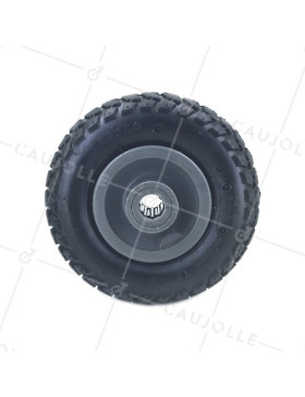 ROUE GONFLÉE DIAMÈTRE 200 MM AXE 20 MM A CRAMPONS S3000