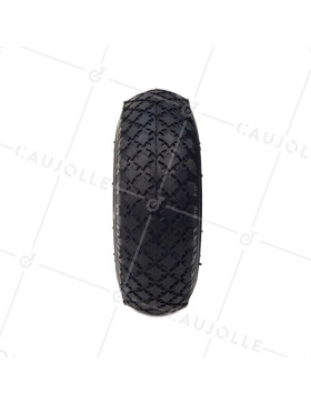 INFLATED WHEEL DIAMETER 260 MM AXLE 20 MM S2700P (TIRE 3.00-4)