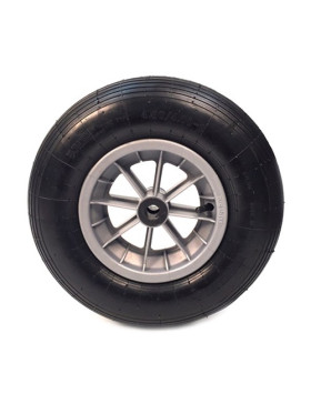 ROUE DE BROUETTE GONFLÉE SANS ROULEMENT POUR SABLE DIAMÈTRE 400MM AXE 25 MM S1006PL25 