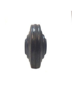 INDUSTRIAL USAGE RUBBER WHEEL 125 MM DIAMETER 25 MM BORE S2000PC