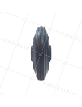 ROUE DE MANUTENTION EN CAOUTCHOUC DIAMÈTRE 160 MM AXE 25 MM S2000PC