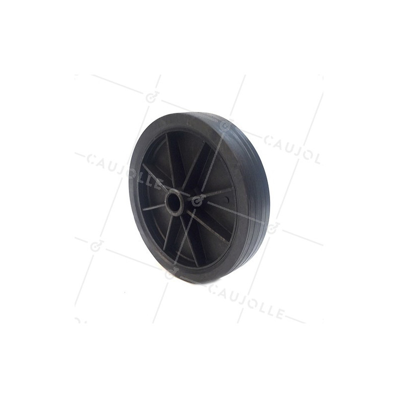 ROUE DE MANUTENTION PVC DIAMÈTRE 200MM AXE 20 MM S2000PVCA20