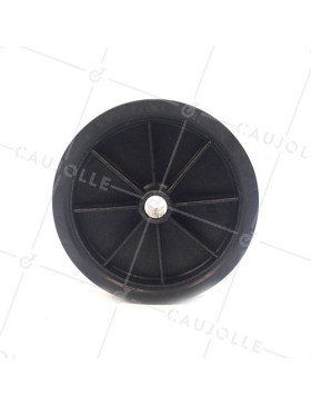 ROUE DE MANUTENTION PVC DIAMÈTRE 200MM AXE 20 MM S2000PVCA20
