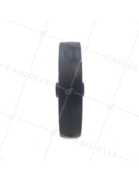ROUE DE MANUTENTION PVC DIAMÈTRE 200MM AXE 20 MM S2000PVCA20