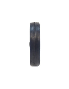 PLATE METAL AND RUBBER WHEEL 142 MM DIAMETER 12 MM BORE S7200