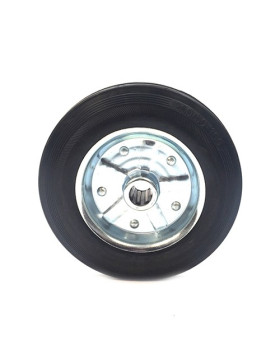 INDUSTRIAL USAGE RUBBER WHEEL 250 MM DIAMETER BORE 20 MM S2000TS