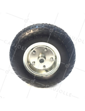 ROUE DE BROUETTE GONFLÉE DIAMÈTRE 330 MM AXE 20MM S1000