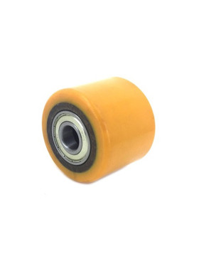 ROUE DE TRANSPALETTE DIAMÈTRE 80 MM LARGEUR 54 MM AXE 20 MM