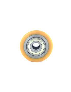 ROUE DE TRANSPALETTE DIAMÈTRE 80 MM LARGEUR 54 MM AXE 20 MM