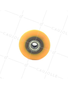 TRANSPALLET WHEEL 82 MM DIAMETER 28 MM LARGE 15 MM BORE