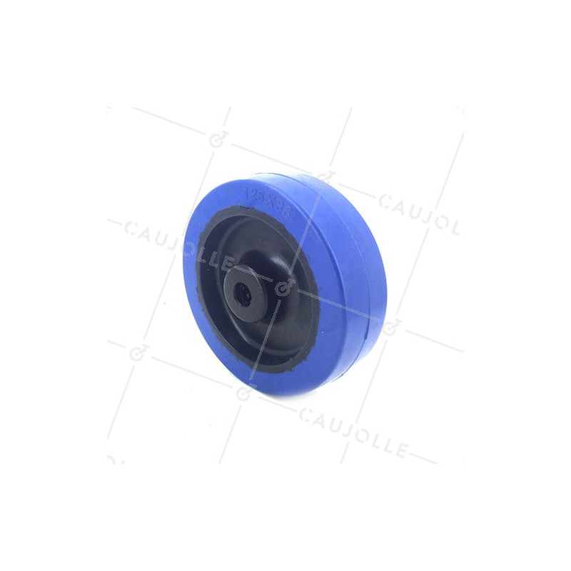 NON-MARKING SUPPLE RUBBER ROLLER 125 MM DIAMETER 12 MM BORE