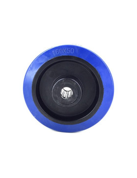 NON-MARKING SUPPLE RUBBER ROLLER 160 MM DIAMETER 12 MM BORE