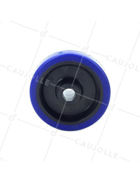 HIGHLY RESISTANT NON-MARKING SUPPLE POLYURETHANE ROLLER 80 MM DIAMETER 12 MM BORE