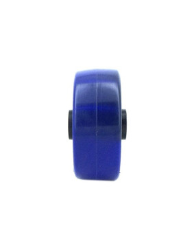 HIGHLY RESISTANT NON-MARKING SUPPLE POLYURETHANE ROLLER 80 MM DIAMETER 12 MM BORE