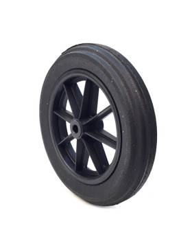 ROUE DE BROUETTE INCREVABLE DURE DIAMÈTRE 400 MM AXE 20 MM S605DP L20-74