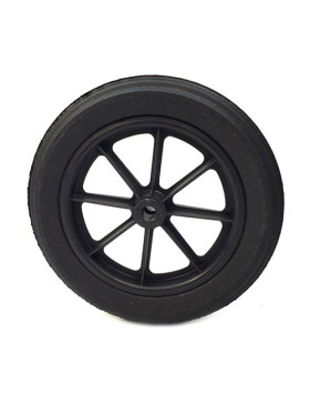 ROUE DE BROUETTE INCREVABLE DURE DIAMÈTRE 400 MM AXE 20 MM S605DP L20-74