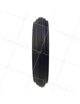 ROUE DE BROUETTE INCREVABLE DURE DIAMÈTRE 400 MM CHARGE 150KG AXE 25 MM ROULEAUX - S605DP L25-74