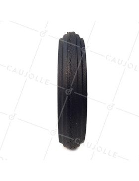 PUNCTURE-PROOF HARD RUBBER WHEELBARROW WHEEL 400 MM DIAMETER 20 MM BORE 74 MM LARGE R20-74 