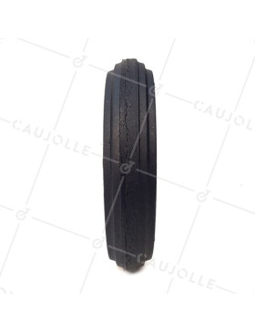 PUNCTURE-PROOF HARD RUBBER WHEELBARROW WHEEL 400 MM DIAMETER 25 MM BORE 100 MM LARGE R25-100 