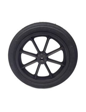 ROUE DE BROUETTE INCREVABLE DURE DIAMÈTRE 360 MM AXE 20 MM S605DP L20-74