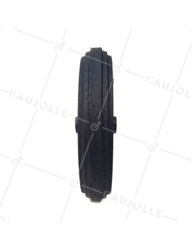 ROUE DE BROUETTE INCREVABLE DURE DIAMÈTRE 360 MM AXE 20 MM S605DP L20-100