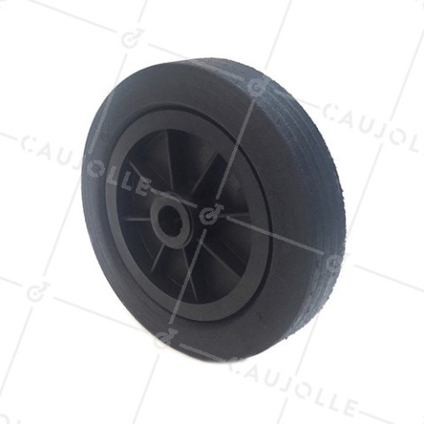 INDUSTRIAL USAGE RUBBER WHEEL 250 MM 20 MM BORE S2000PS • Caujolle