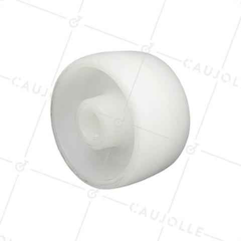 POLYPROPYLENE ROLLER 65 MM DIAMETER 12 MM BORE • Caujolle