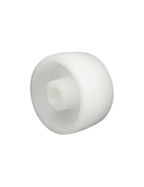 ROUE POLYPROPYLÈNE DIAMÈTRE 65 MM AXE 12 MM S2450P