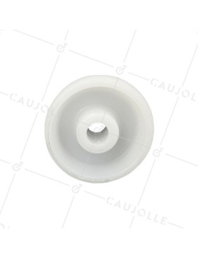 ROUE POLYPROPYLÈNE DIAMÈTRE 65 MM AXE 12 MM S2450P