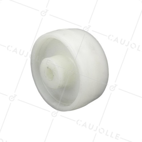 POLYPROPYLENE ROLLER 80 MM DIAMETER 12 MM BORE • Caujolle