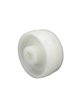 POLYPROPYLENE ROLLER 80 MM DIAMETER 12 MM BORE