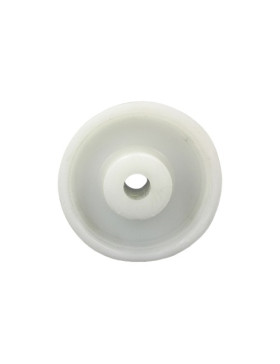 POLYPROPYLENE ROLLER 80 MM DIAMETER 12 MM BORE