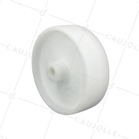 POLYPROPYLENE ROLLER 125 MM DIAMETER 12 MM BORE • Caujolle