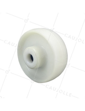POLYPROPYLENE ROLLER 125 MM DIAMETER 20 MM BORE