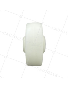 POLYPROPYLENE ROLLER 125 MM DIAMETER 20 MM BORE
