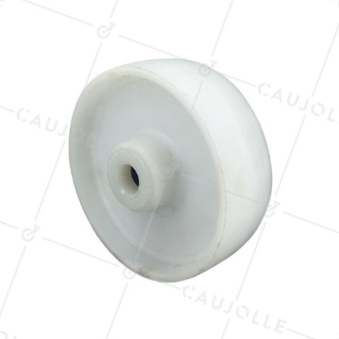 ROUE POLYPROPYLÈNE DIAMÈTRE 160 MM CHARGE 200 KG AXE 20 MM ROULEAUX - S2450P160 • Caujolle