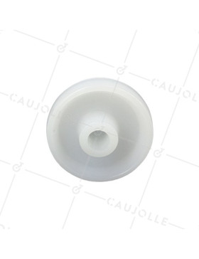 ROUE NYLON DIAMÈTRE 50 MM CHARGE 100 KG AXE 9 MM - S2450 50/20 LM28 L9