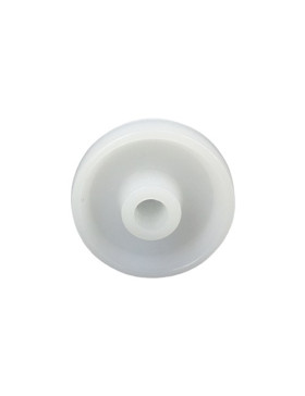 ROUE NYLON DIAMÈTRE 50 MM CHARGE 100 KG AXE 9 MM - S2450 50/20 LM28 L9