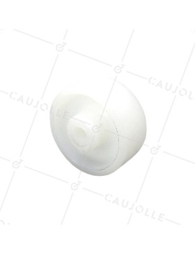 POLYAMIDE NYLON WHEEL DIAMETER 35 MM MAX LOAD 50 KG BORE 6 MM • Caujolle