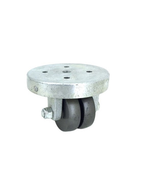 Steel castor wheel low heavy load for industry and theatres 1