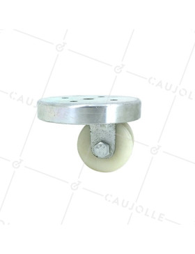 Extra-low castor wheel steel nylon roller for industrial usage SURB50 Nylon 2