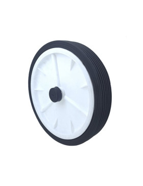 LAWNMOWER WHEEL 250 MM DIAMETER 12 MM BORE