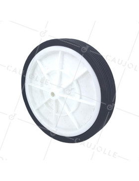 LAWNMOWER WHEEL 250 MM DIAMETER 12 MM BORE