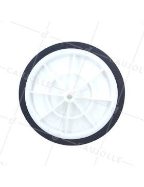 LAWNMOWER WHEEL 250 MM DIAMETER 12 MM BORE