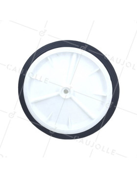 LAWNMOWER WHEEL 250 MM DIAMETER 12 MM BORE